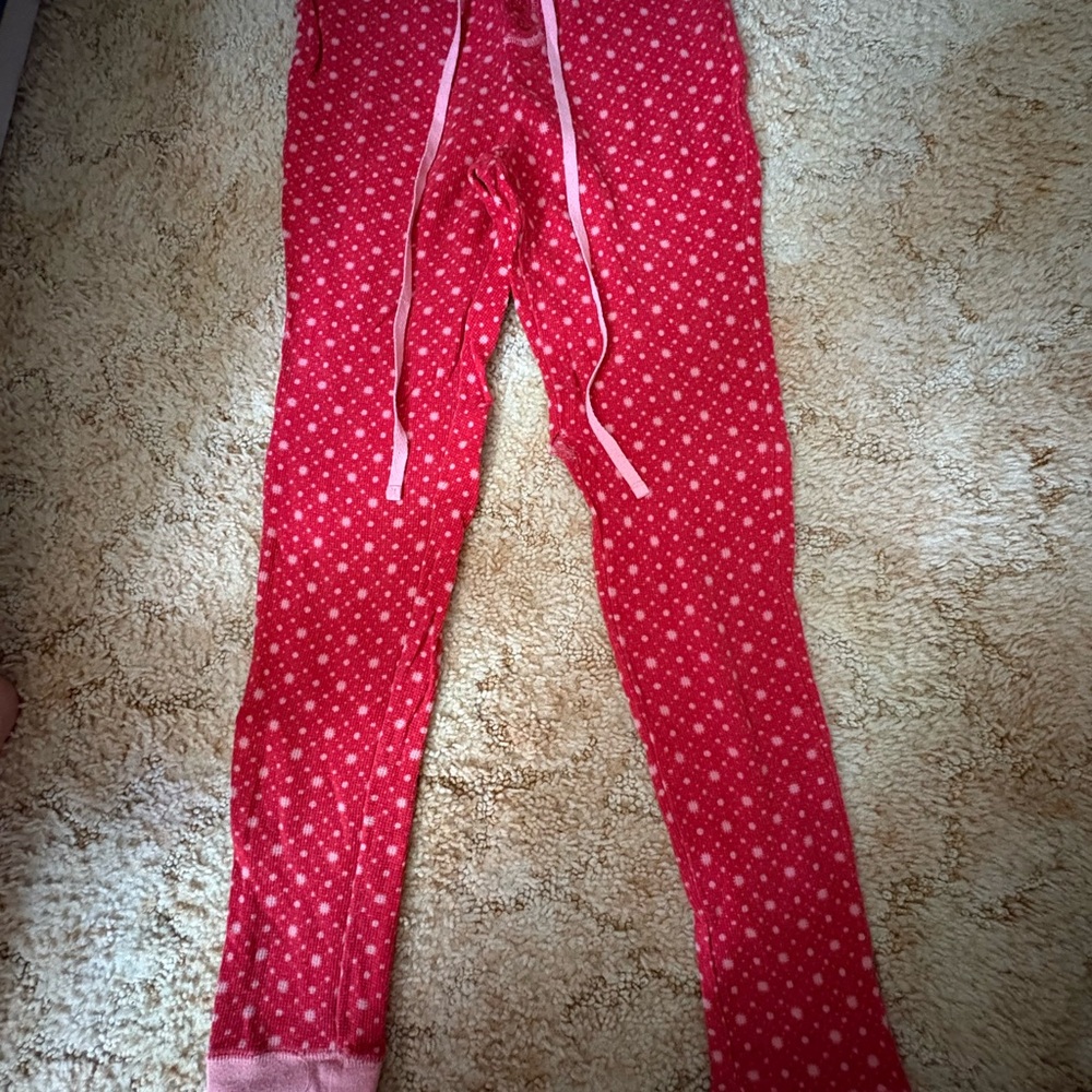 Waffle Knit PJ Pants with Drawstring